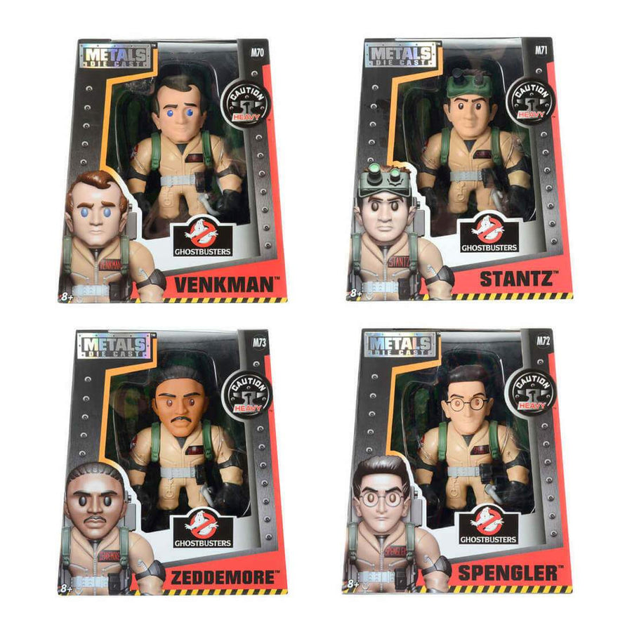 Jada Metal Die Cast Ghostbusters Figures Set of 4