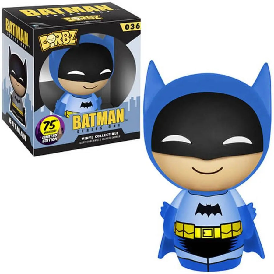 Funko DC Comics Batman 75th Anniversary Blue Rainbow Batman Dorbz Action Figure