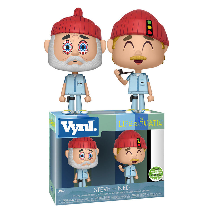 Funko VYNL Life Aquatic Steve and Ned Vinyl Figures 2-Pack