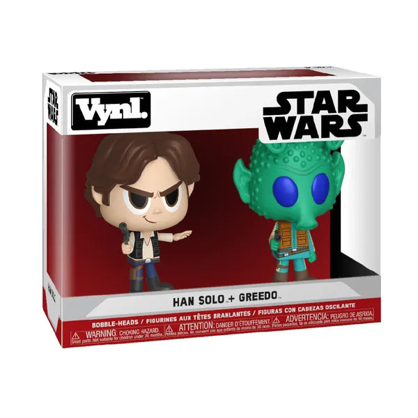 Funko VYNL. Star Wars Han Solo and Greedo Vinyl Figures 2 Pack