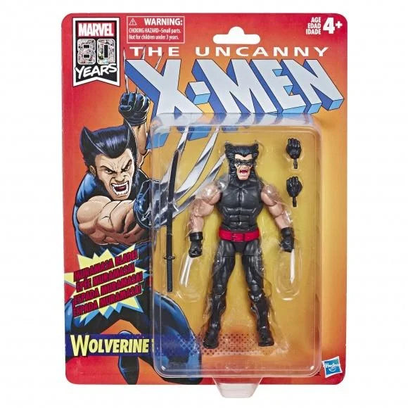 Hasbro Marvel Retro Collection The Uncanny X-Men Wolverine 6 Inch Scale Action Figure