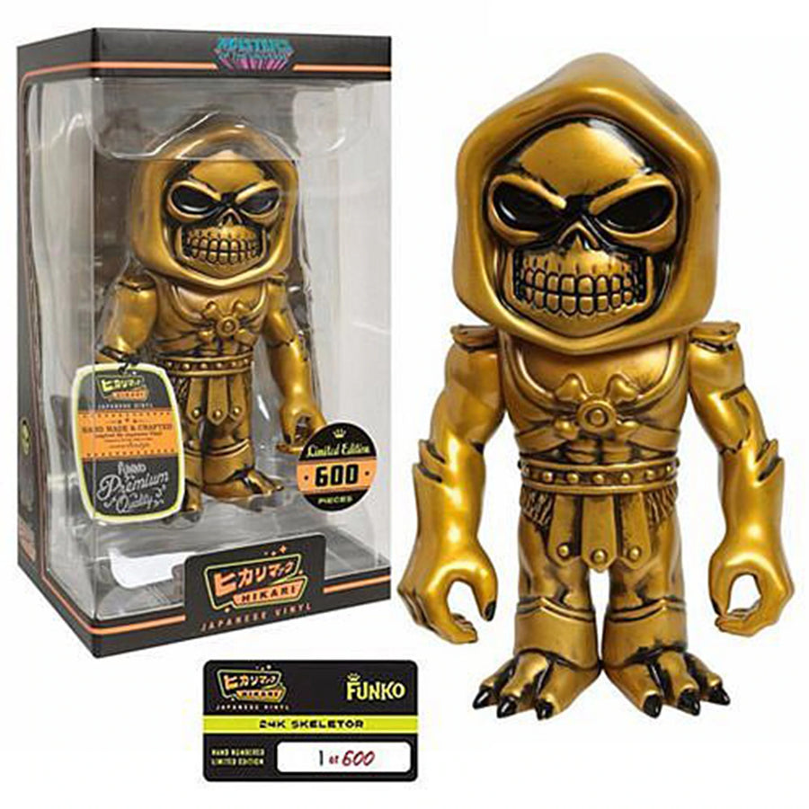 Funko Hikari Masters of the Universe Skeletor 24k Gold Limited Edition of 600