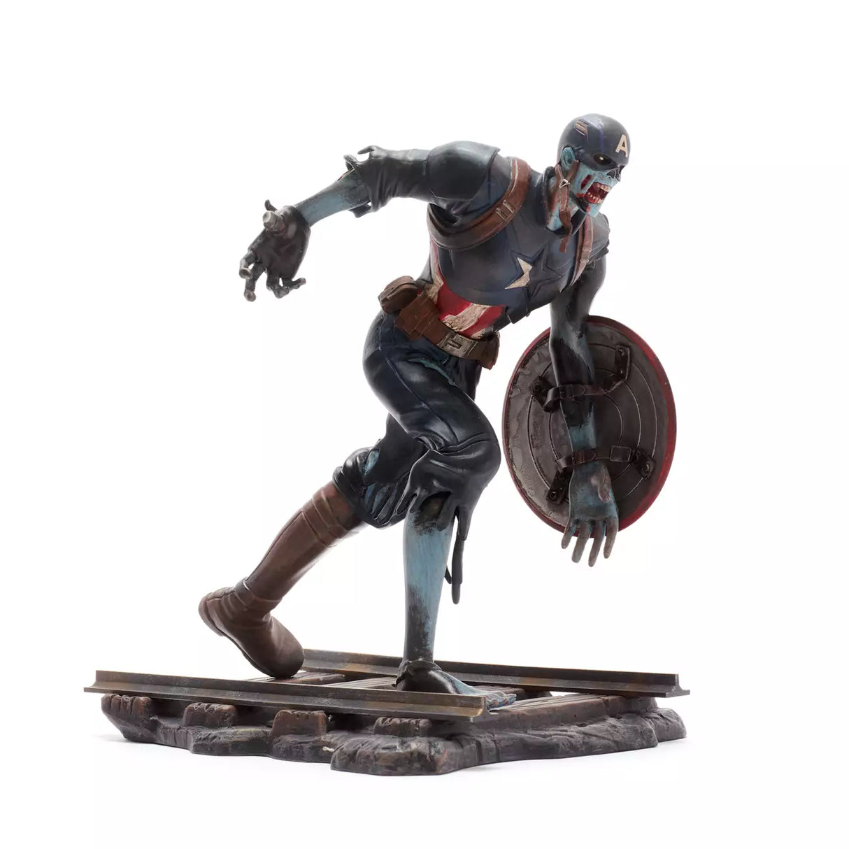 Diamond Select Marvel Zombie Captain America First Gallery Diorama What If 9 Inch Statue