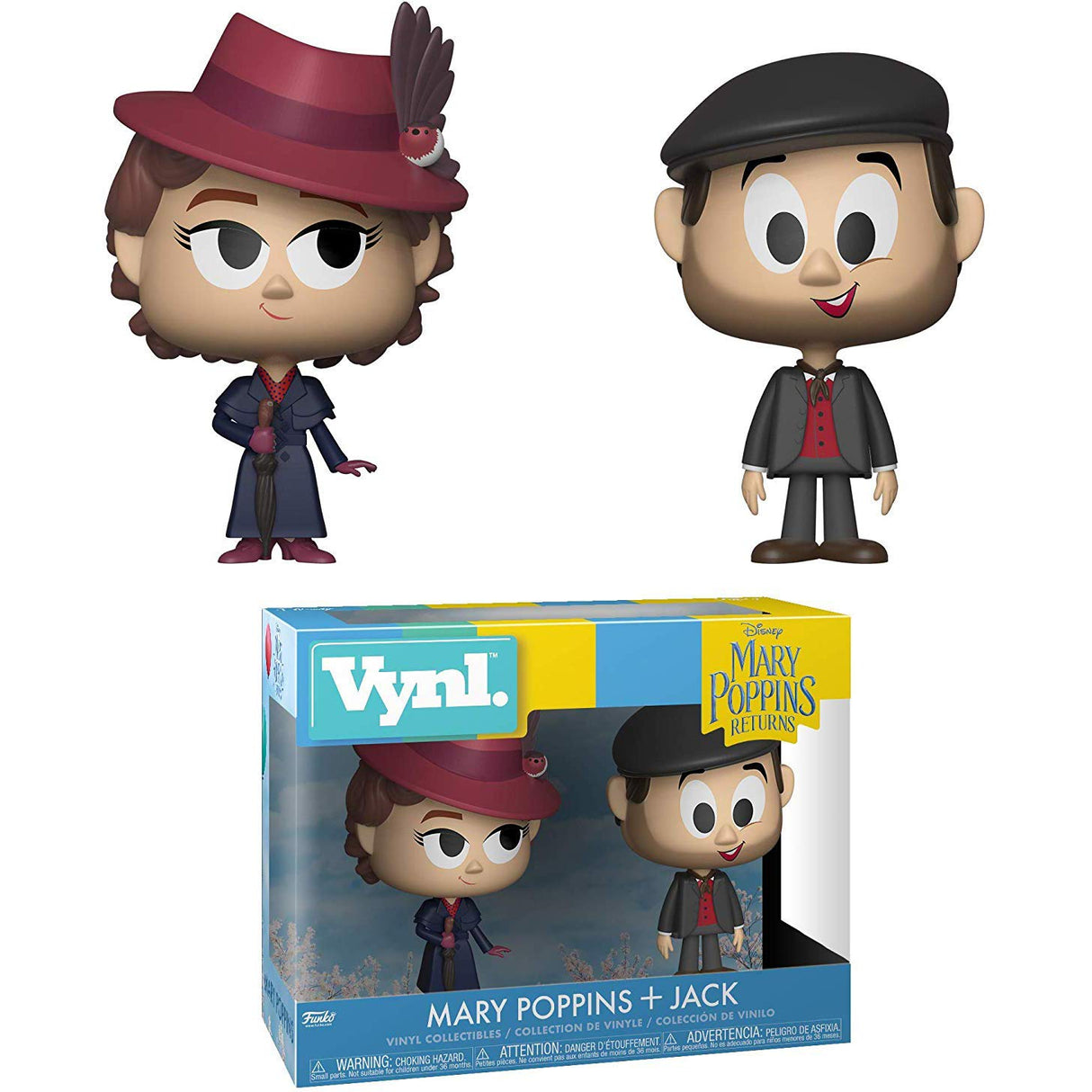 Disney Mary Poppins VYNL. 2 Pack of Vinyl Figures