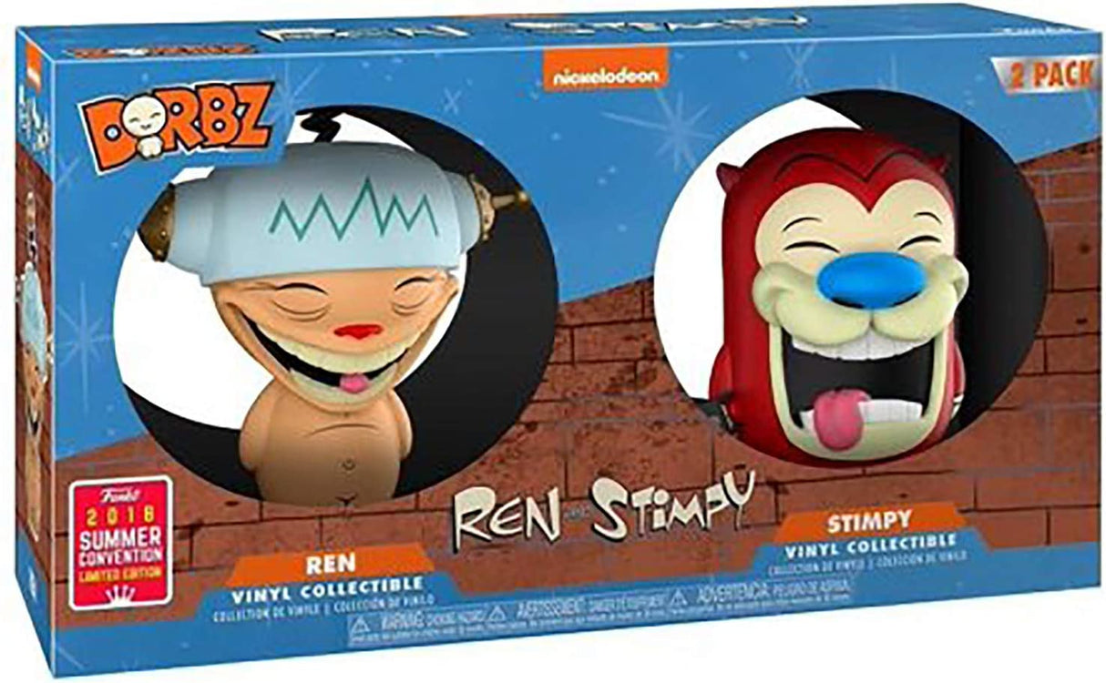 Funko Dorbz Ren and Stimpy Vinyl Figure 2-Pack