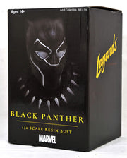 Diamond Select Marvel Legends In 3D 1/2 Scale Bust - Black Panther