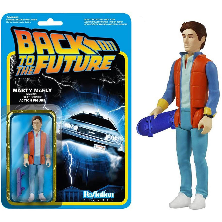 Funko Back to the Future ReAction Figures Marty McFly Action Figure