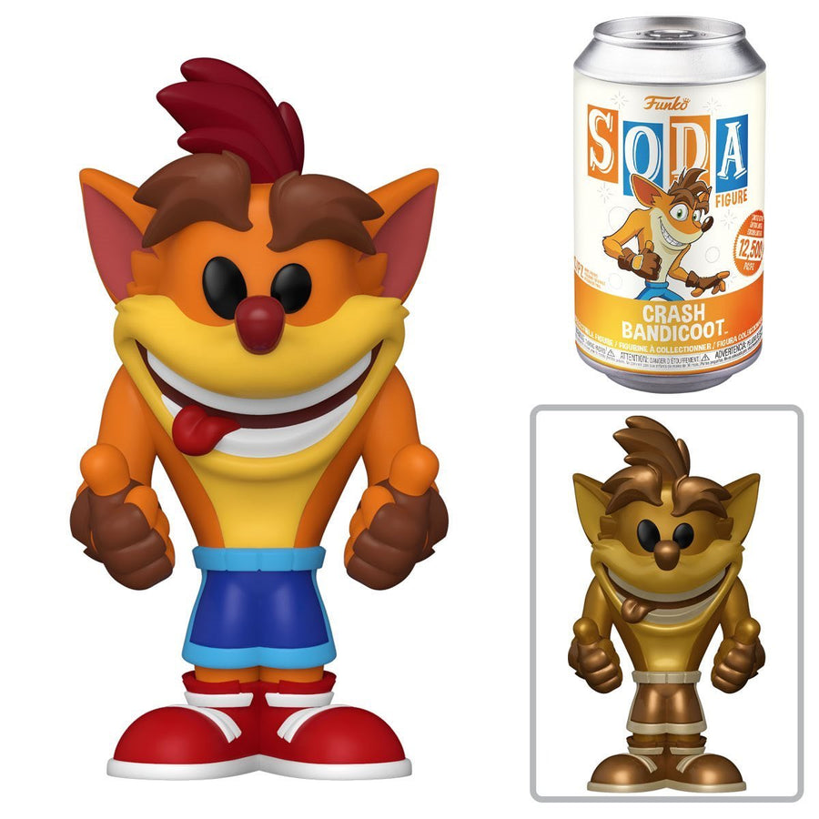 Funko Crash Bandicoot Soda Vinyl Figure
