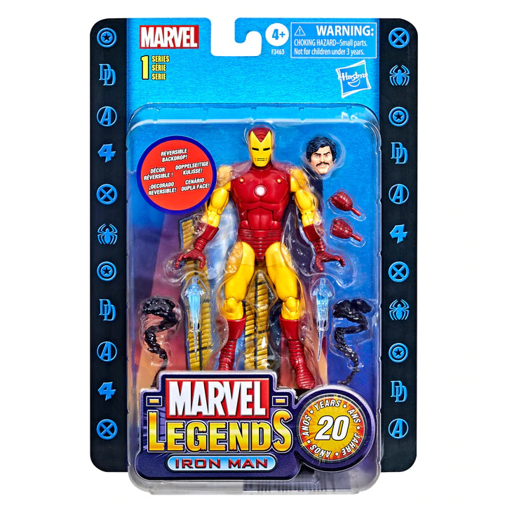 Hasbro Marvel Legends: 20th Anniversary ToyBiz (Series 1) Iron Man Action Figure