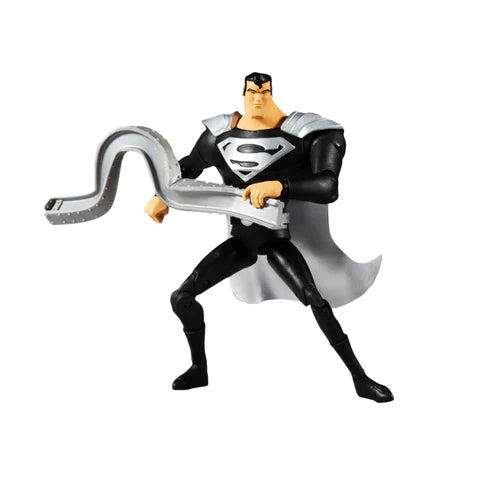 McFarlane DC Multiverse - Animated Superman (Black Suit) Action Figure