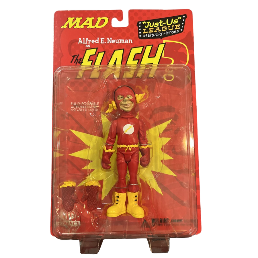 DC Comics Just-Us League Mad Alfred E Neuman As The Flash Action Figure