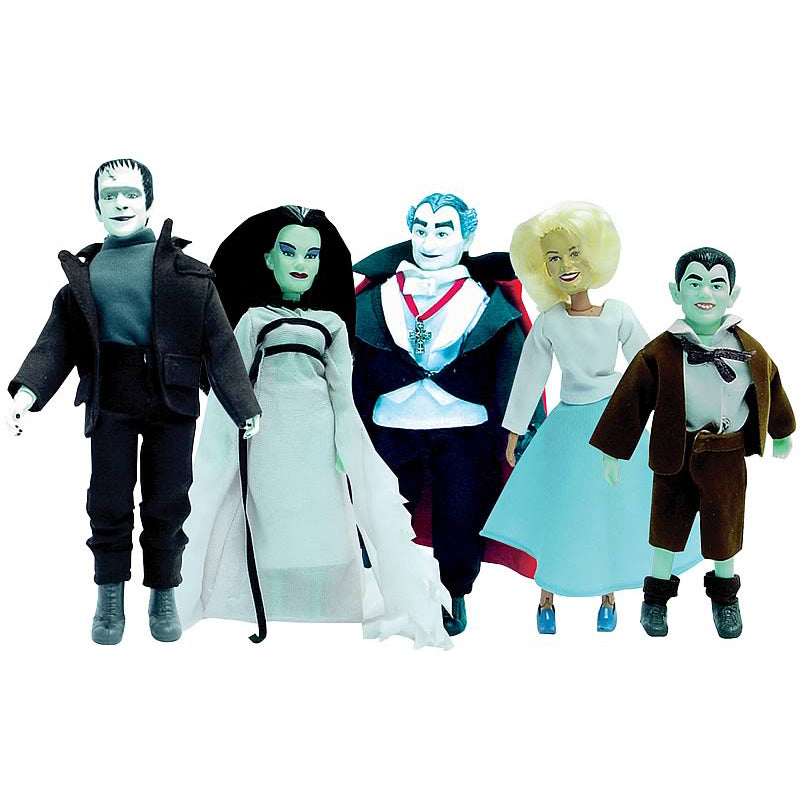 Classic TV Toys The Munsters TV Show Retro Action Figures Full Set Available