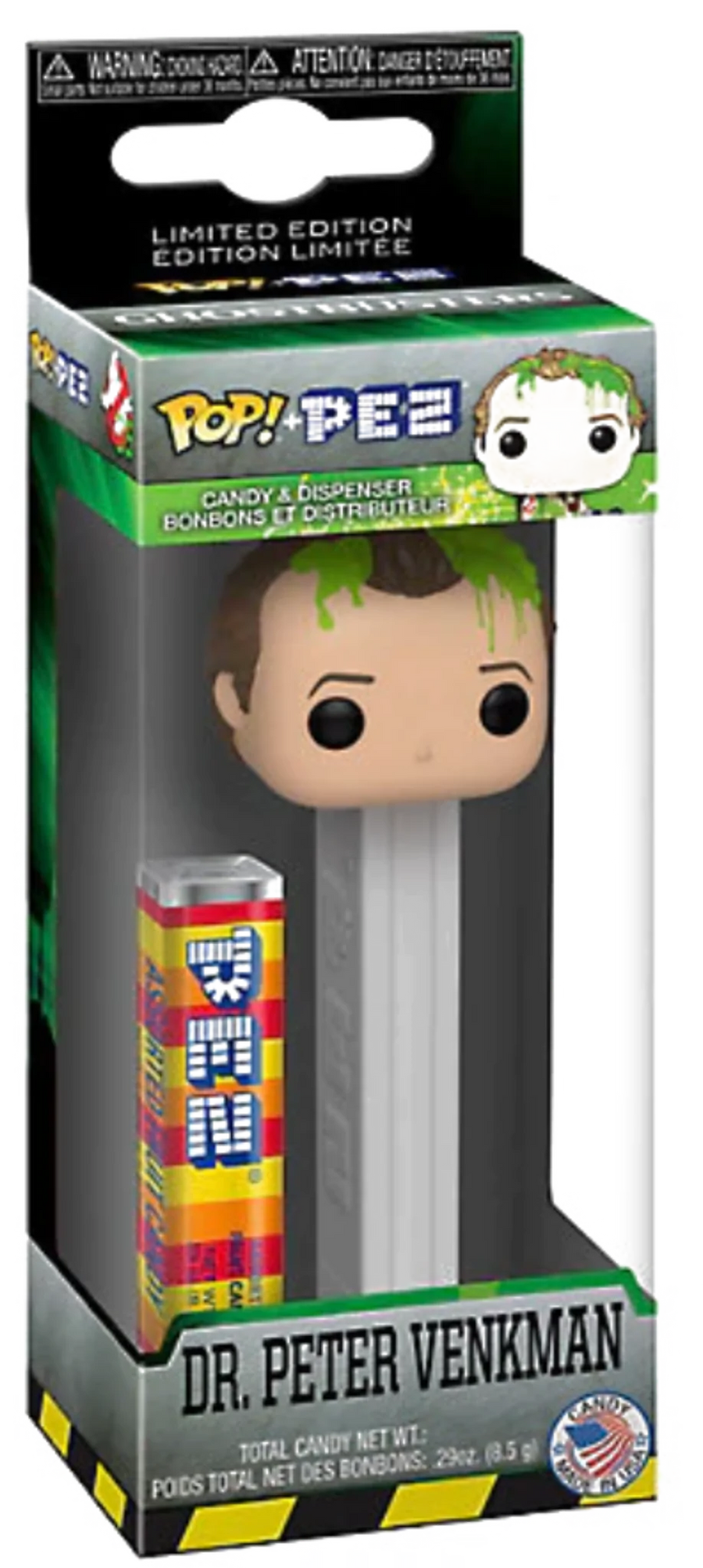 Funko Pez Ghostbusters Peter Venkman