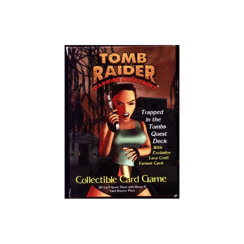Lara Croft Tomb Raider Card Game Deck Trapped in the Tombs Quest