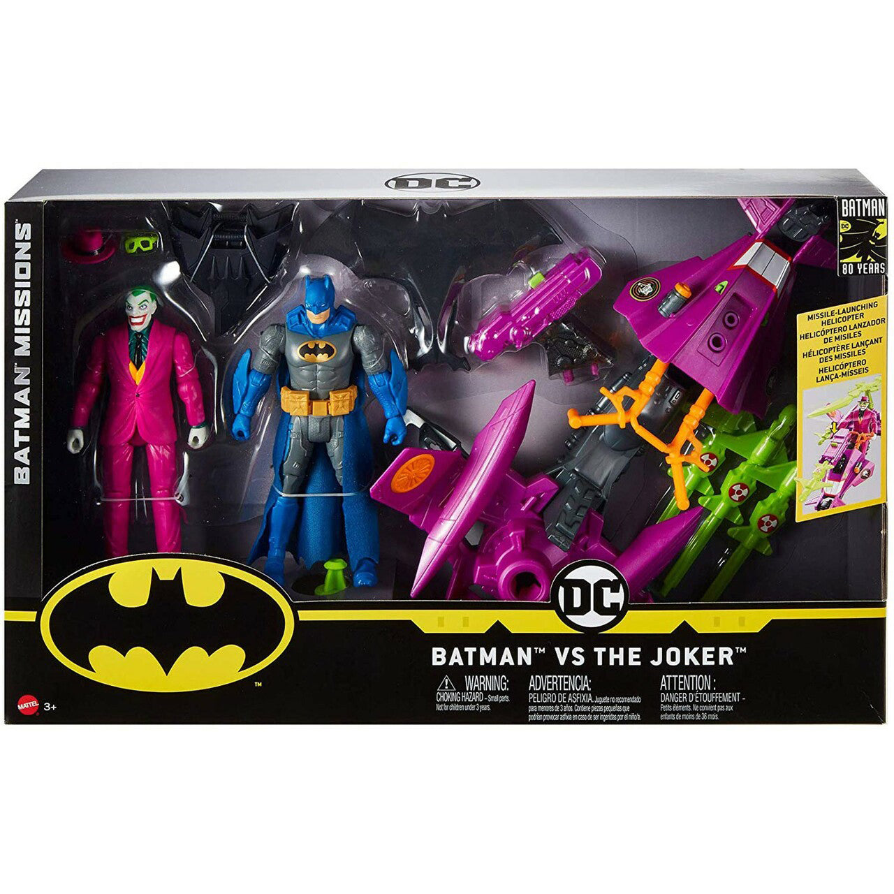 DC Comics Batman Missions Batman VS The Joker Pack – Gold Dust Toys