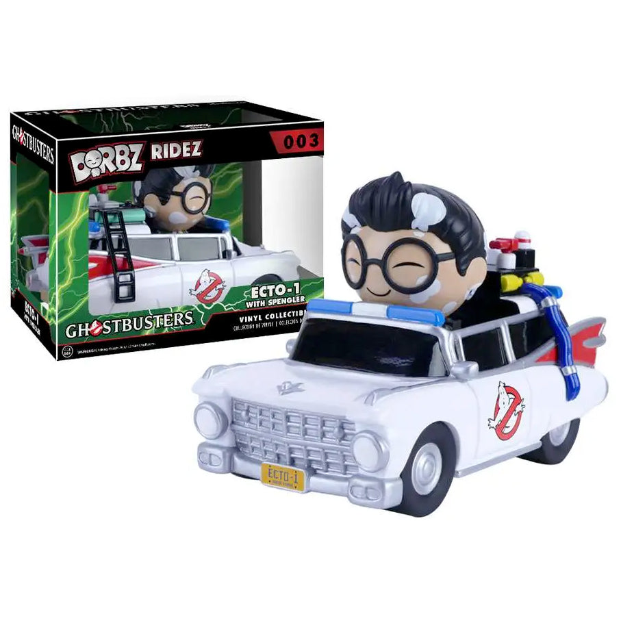 Ghostbusters Dr. Egon Spengler with Ecto-1 Dorbz Vinyl Figure