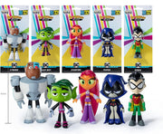 DC Teen Titans Go! BendyFigs Minis Collector Set of 5 Action Figures