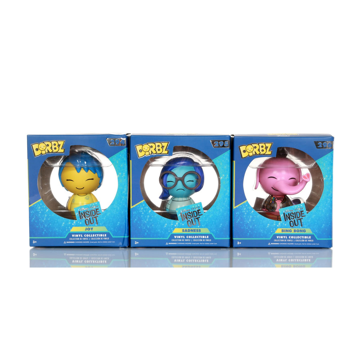 Funko Dorbz Inside Out Set of 3