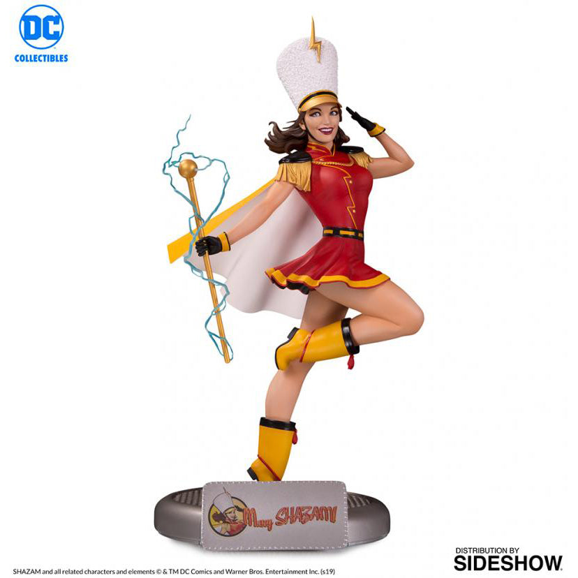 DC Bombshells Mary Shazam Statue
