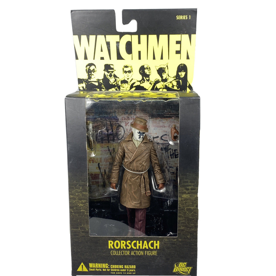 DC Direct Watchmen Rorschach Action Figure