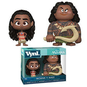 Funko Disney Maui and Moana VYNL. Figures