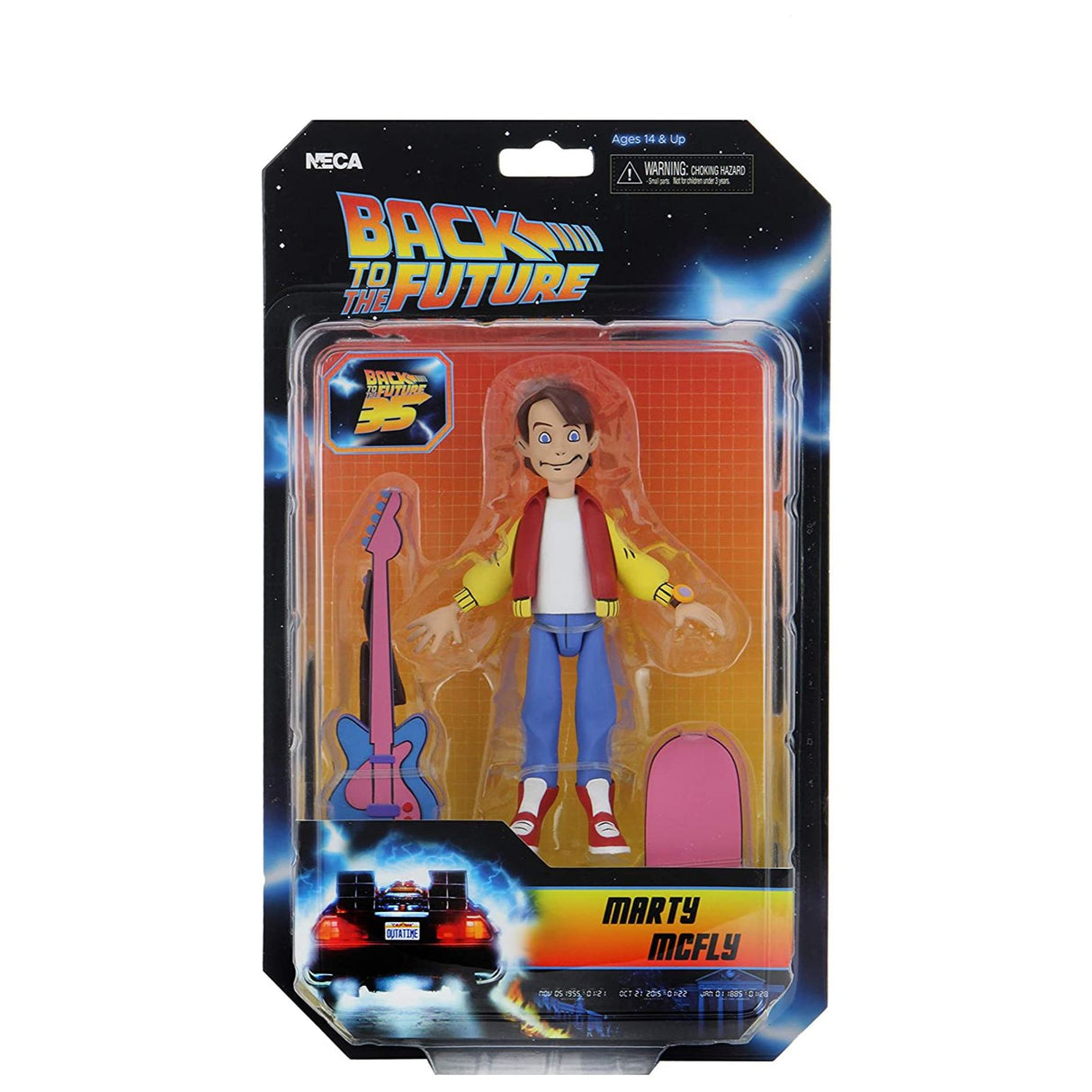 NECA Back to the Future Marty Mcfly Toony Classics 6 Inch Action Figure
