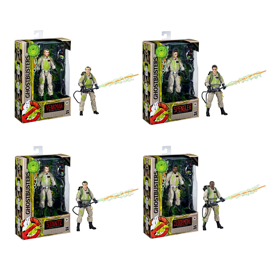 Hasbro Ghostbusters Plasma Series Glow-in-the-Dark Set of 4