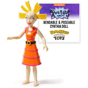 Rugrats Angelica's Cynthia Doll Poseable Doll Bendyfig Bendable Action Figure