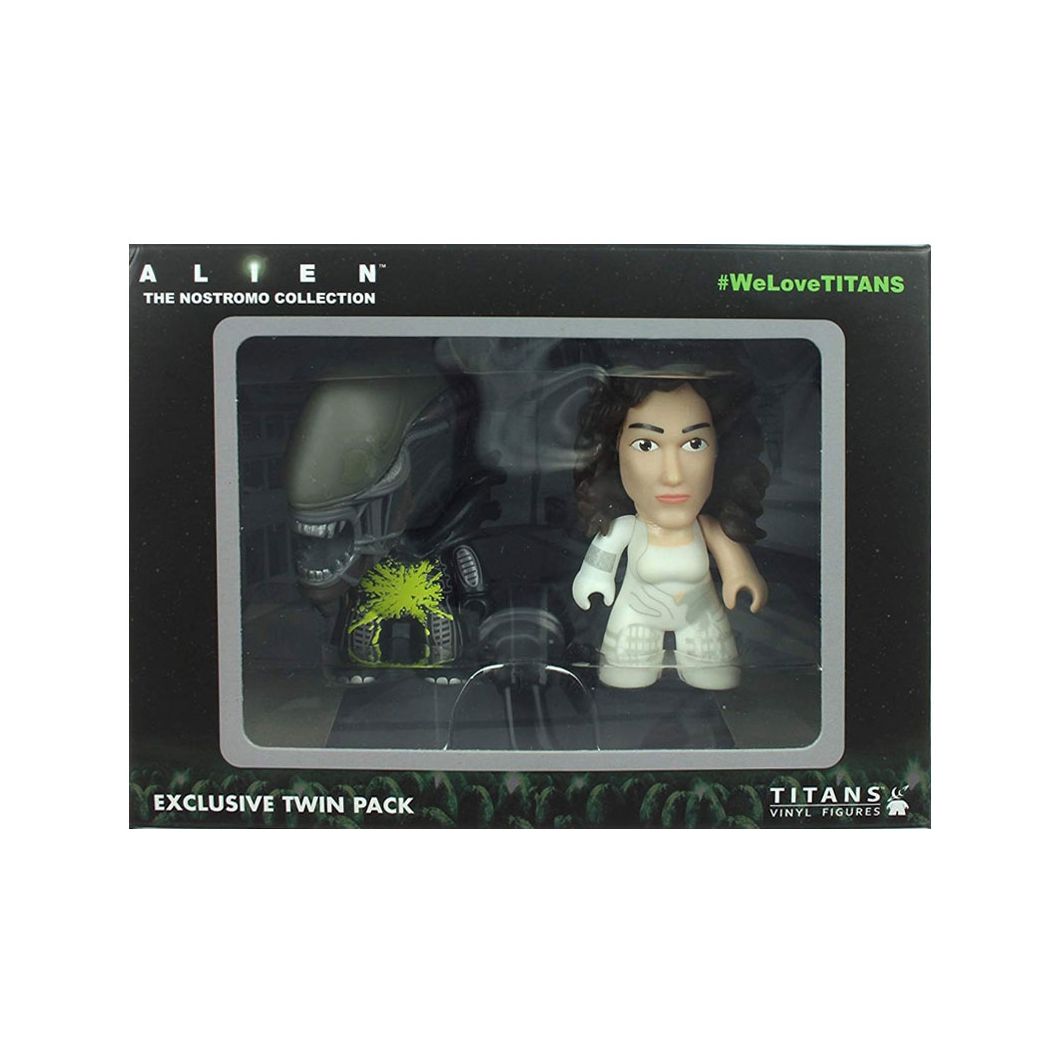 Titans Alien Brain Splatter Parker and Xenomorph 3 Inch Mini Figure 2 Pack