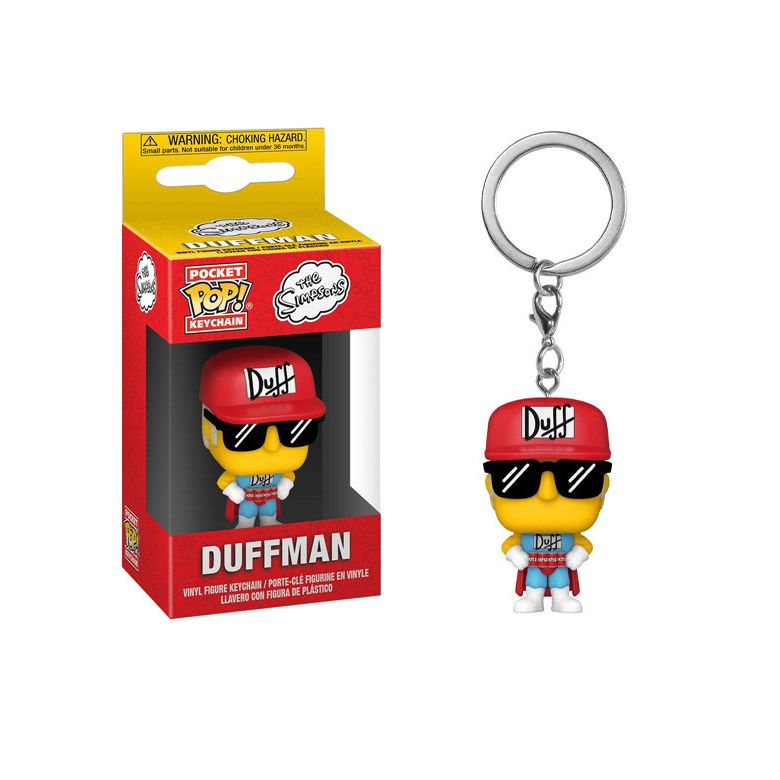 Pop Keychain Duffman Simpsons