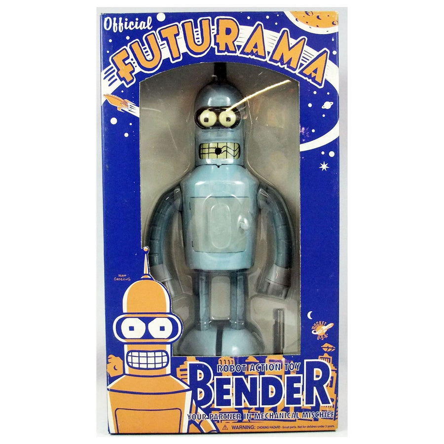 Rocket USA Futurama Bender Tin Toy Robot Window Box