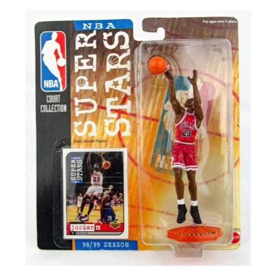 NBA Chicago Bulls Michael Jordan Super Stars Court Collection Action Figure