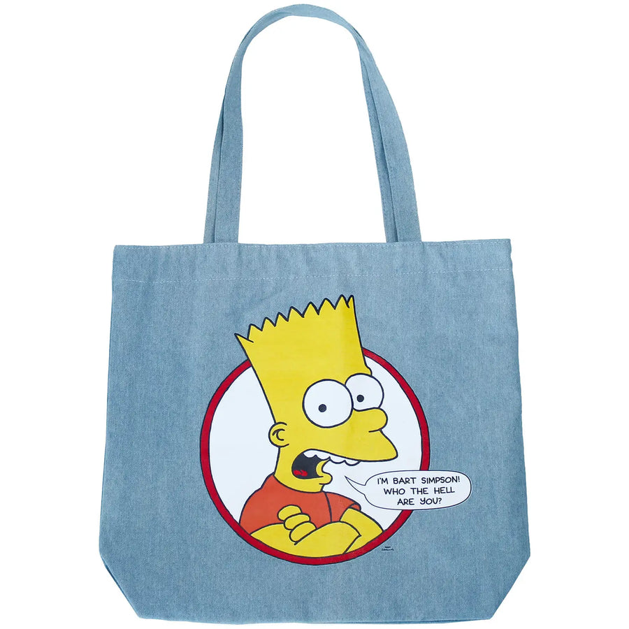 Cakeworthy The Simpsons I'm Bart Retro Simpson Denim Tote Bag