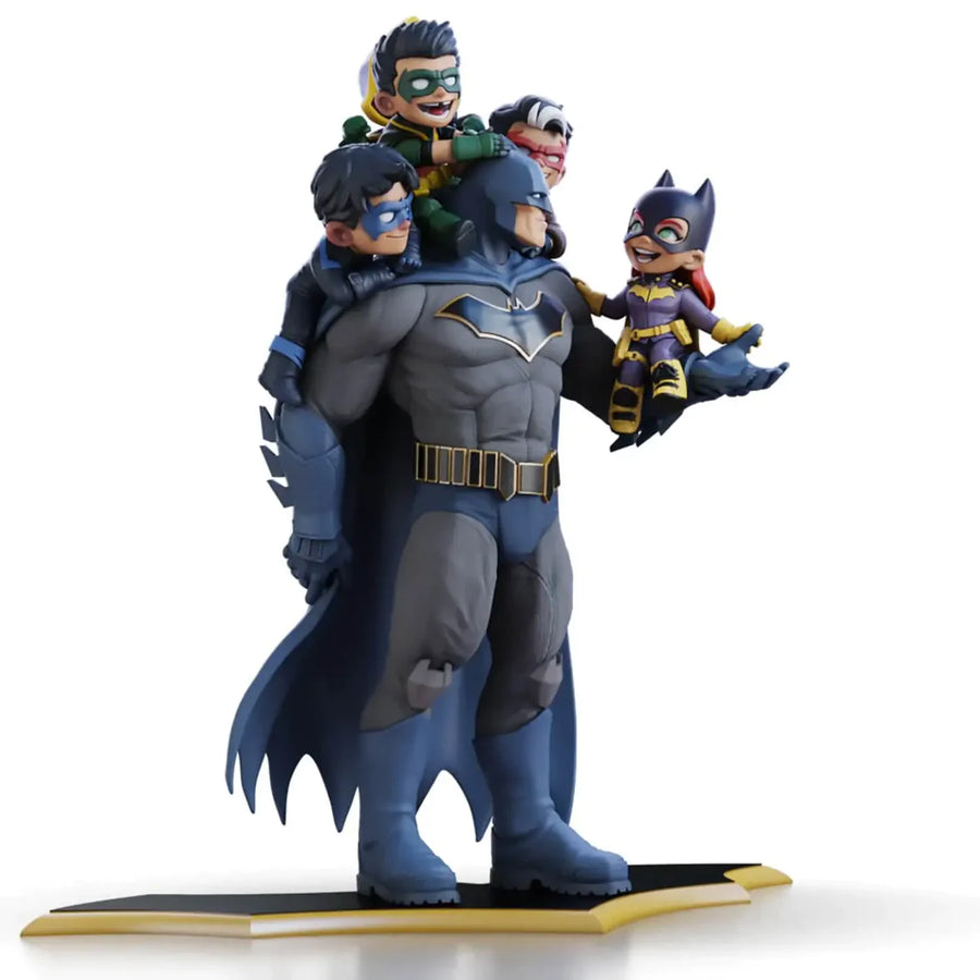 Quantum Mechanix QMX DC Comics Batman Family 15 Inch Statue