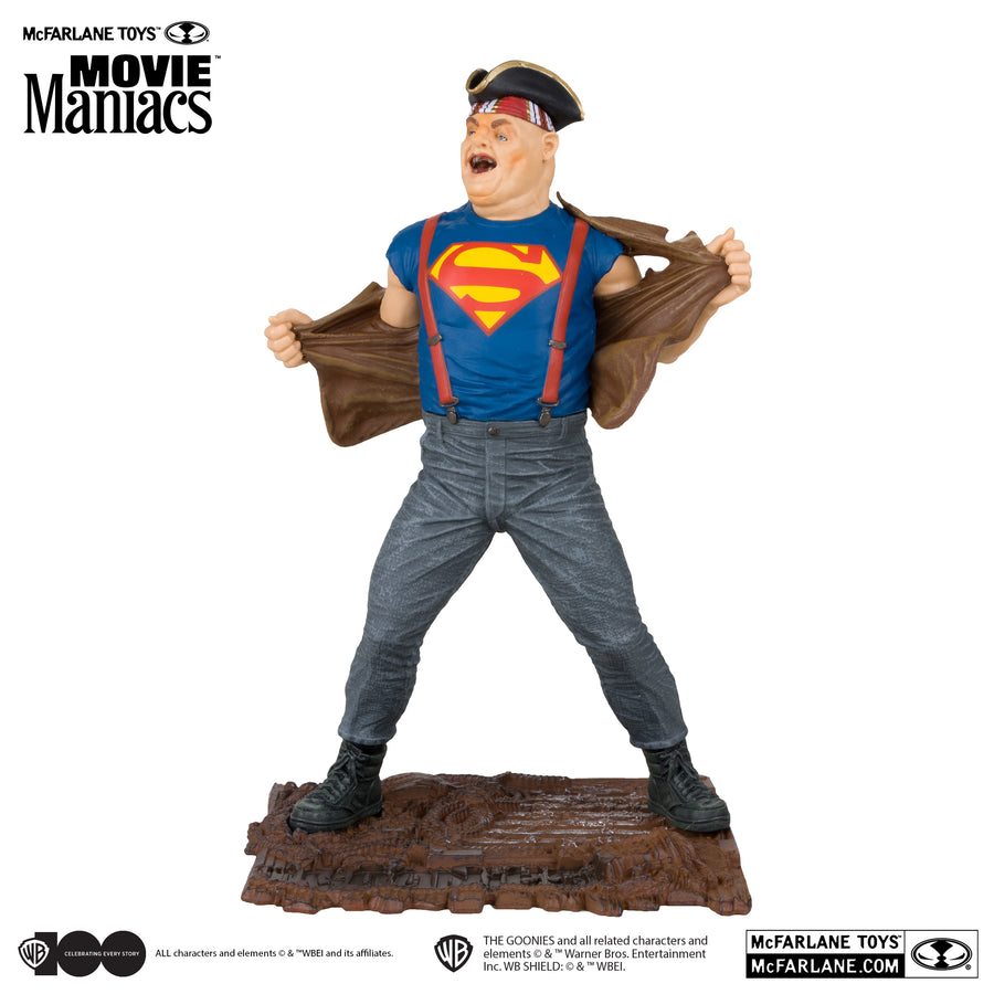 McFarlane Movie Maniacs Warner Bros 100 The Goonies Sloth Limited Edition 6 Inch Action Figure