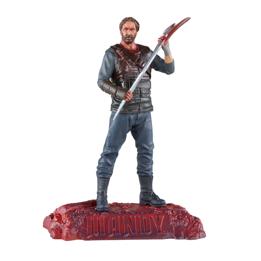 McFarlane Movie Maniacs Nicolas Cage's Red Miller Mandy Gold Label Figure Exclusive