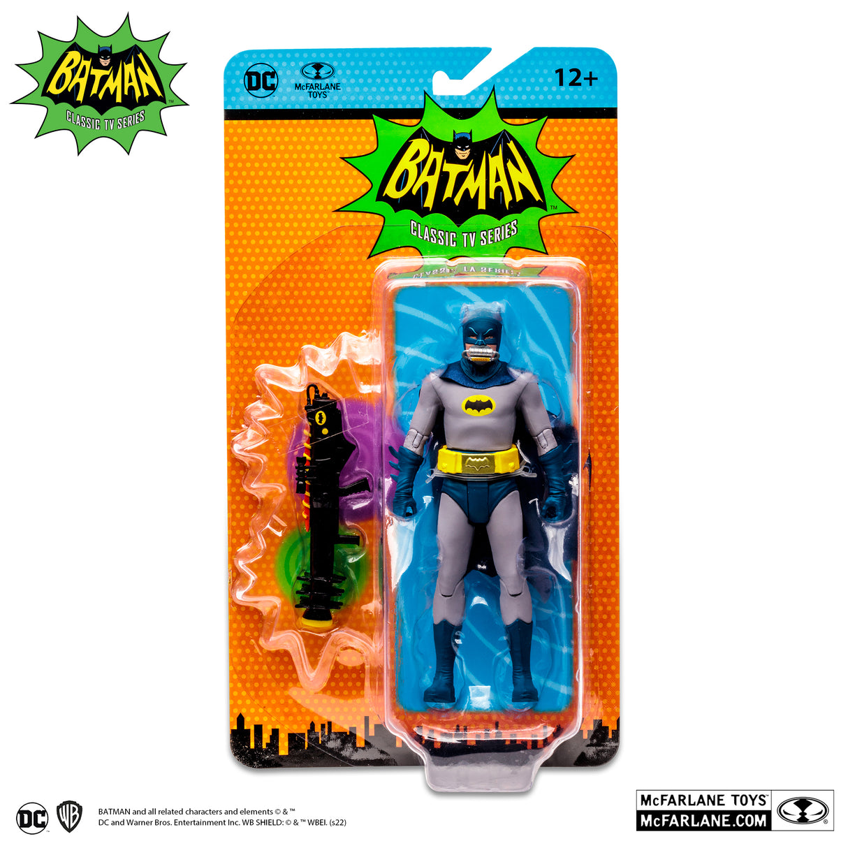 McFarlane Toys DC Comics Retro Classic Batman 66 Batman with Oxygen Mask 6 Inch Action Figure