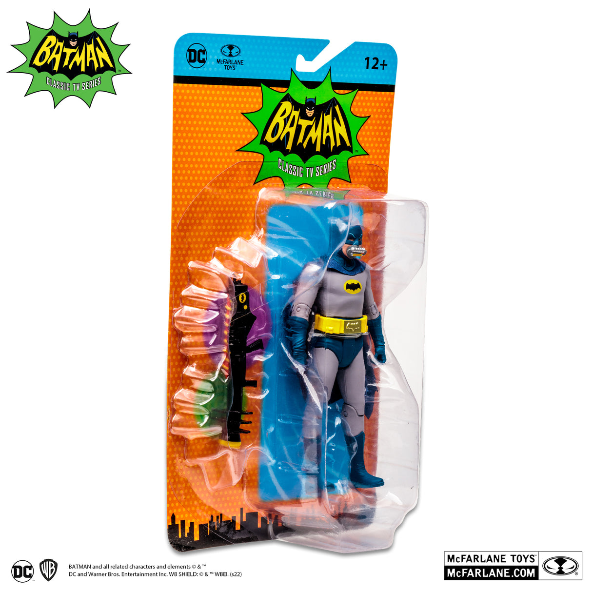 McFarlane Toys DC Comics Retro Classic Batman 66 Batman with Oxygen Mask 6 Inch Action Figure