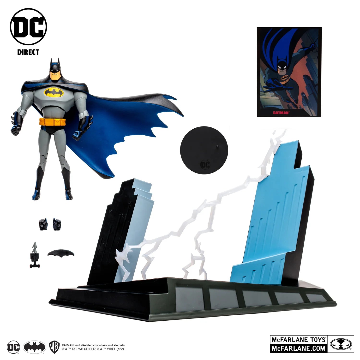 batman animated series figures b&m