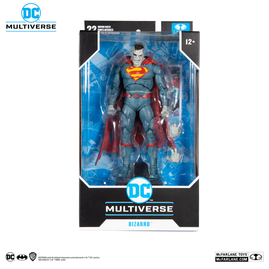 McFarlane Toys DC Multiverse Superman Bizarro Rebirth 7 Inch Action Figure