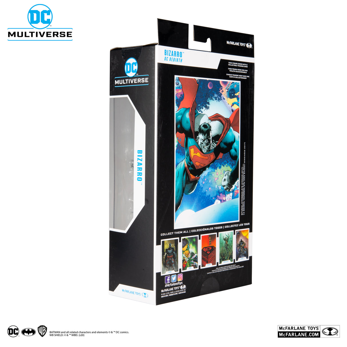 McFarlane Toys DC Multiverse Superman Bizarro Rebirth 7 Inch Action Figure