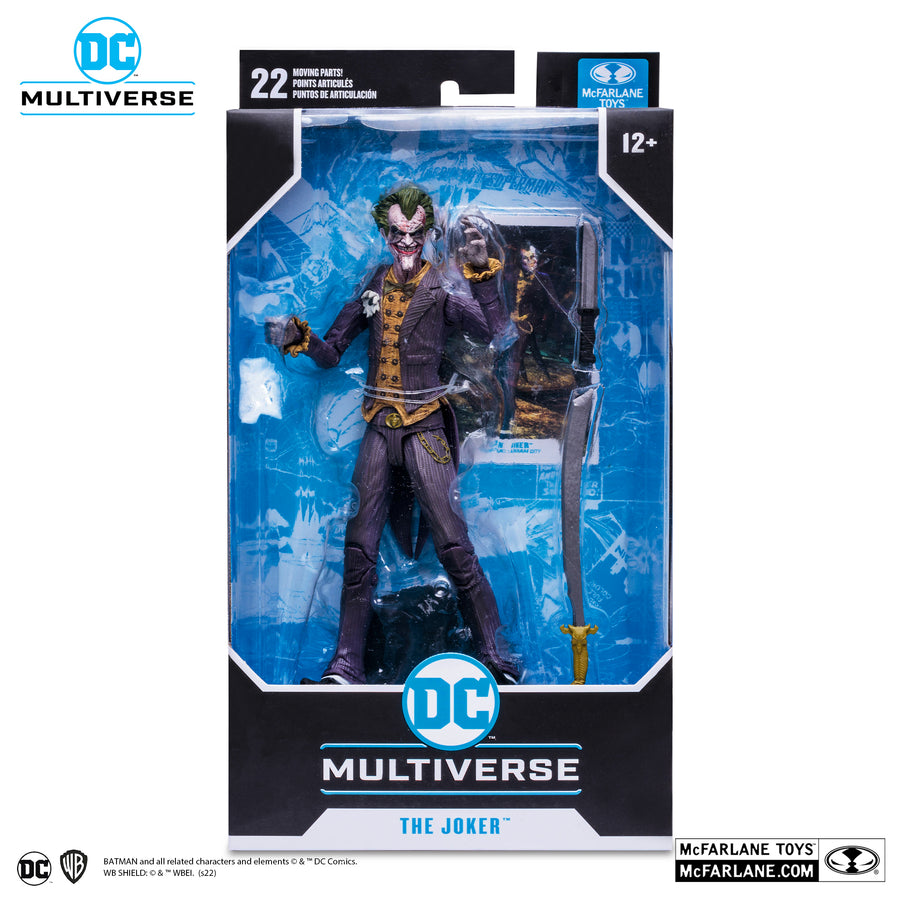 McFarlane Toys DC Multiverse Gaming The Joker Infected Variant 7 Inch Action Figure Arkham City