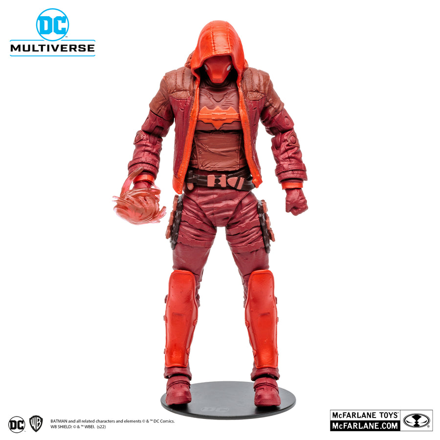 McFarlane Toys Multiverse DC Gaming Arkham Knight Red Hood Monochromatic Variant Gold Label 7 Inch Action Figure