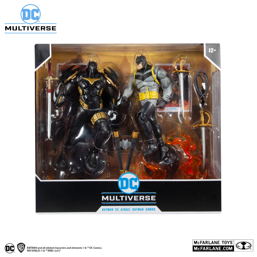 McFarlane DC Batman vs Azrael in Batman Armor Action Figure Set
