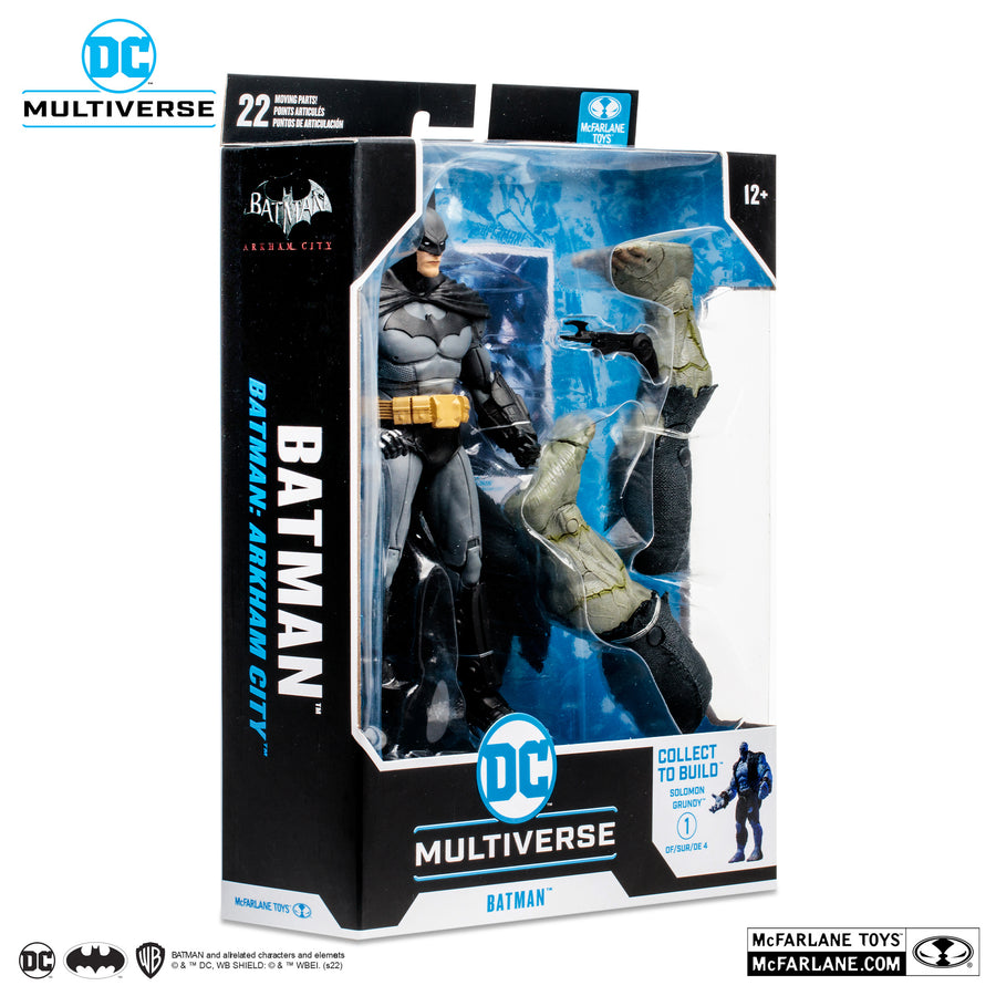 McFarlane Toys DC Multiverse Gaming Arkham City Batman 7 Inch Action Figure