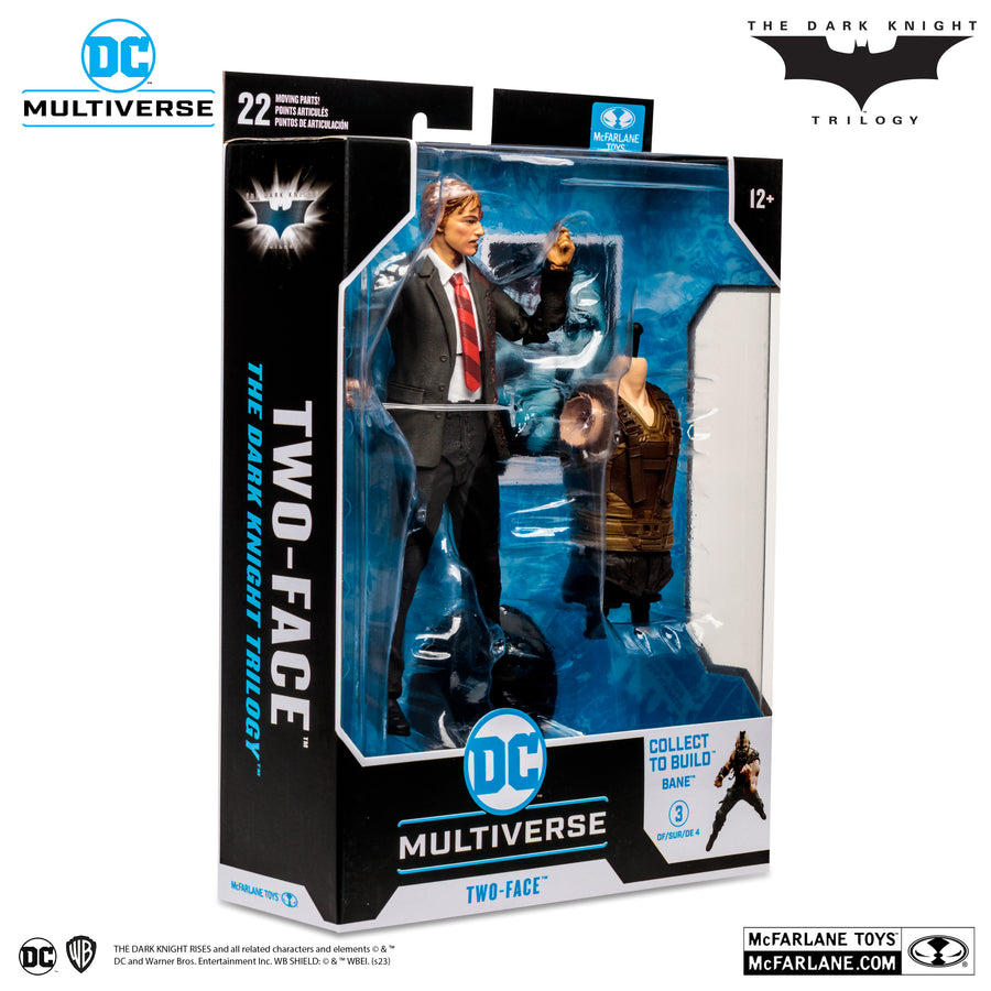 McFarlane Toys DC Multiverse The Dark Knight Movie Trilogy Two-Face 7 Inch Action Figure