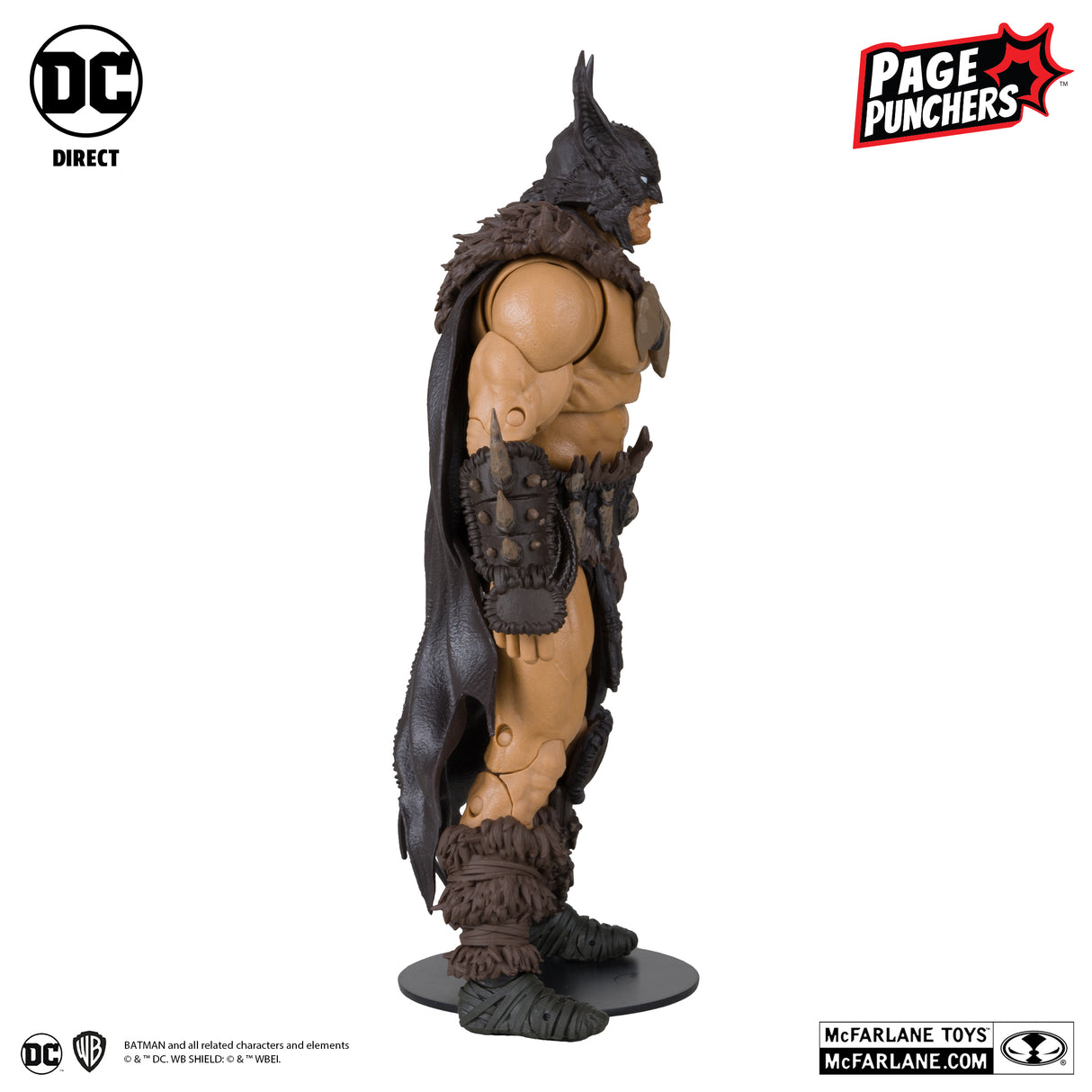 McFarlane DC Direct Batman Fighting the Frozen Page Punchers Batman 7 Inch Action Figure with Comic