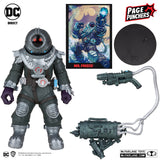 McFarlane DC Direct Batman Fighting the Frozen Page Punchers Mr Freeze 7 Inch Action Figure with Comic