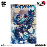 McFarlane DC Direct Batman Fighting the Frozen Page Punchers Mr Freeze 7 Inch Action Figure with Comic