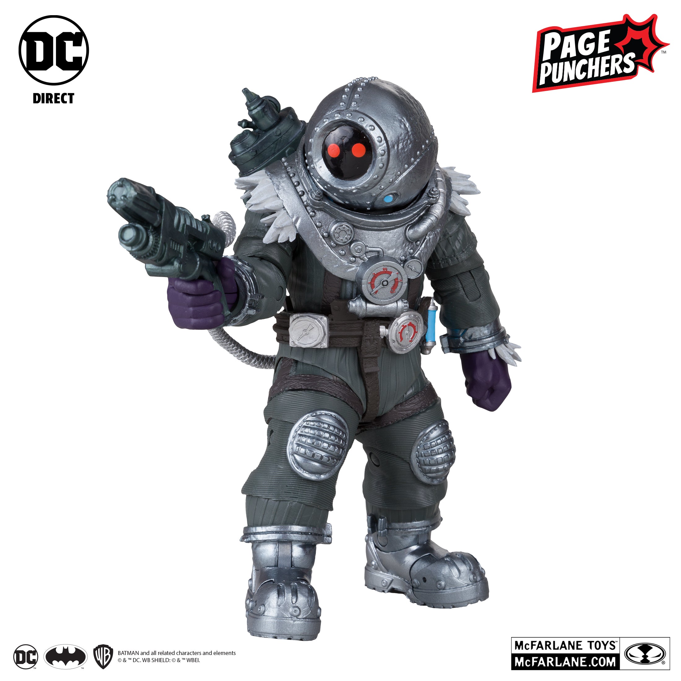 McFarlane DC Direct Batman Fighting the Frozen Page Punchers Mr
